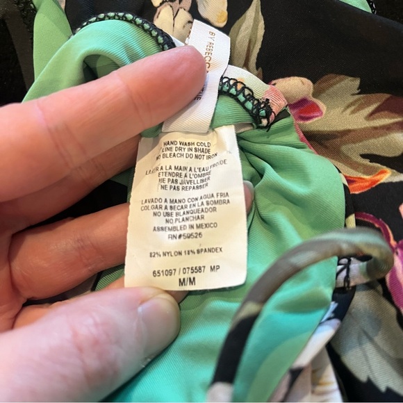 BECCA Spring Fling Floral Cut Out One Piece Swimsuit - Picture 10 of 10